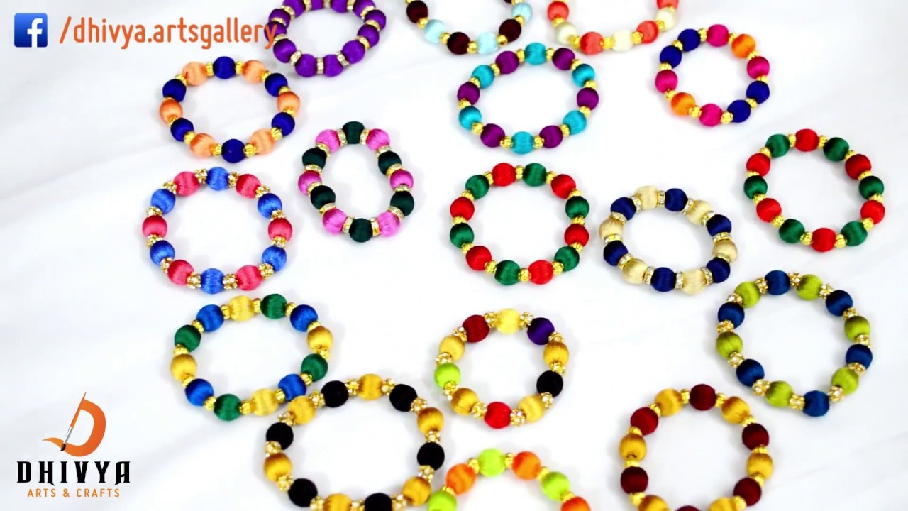 How To Make Designer Bracelet At Home Friendship Bracelets Kids How To Make Designer Bracelet At Home Friendship Bracelets Kids Jewelry Diy Silk Thread
