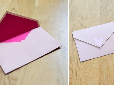 How to make : Simple Paper Envelope | Papierowa Koperta - Mishellka #298 DIY