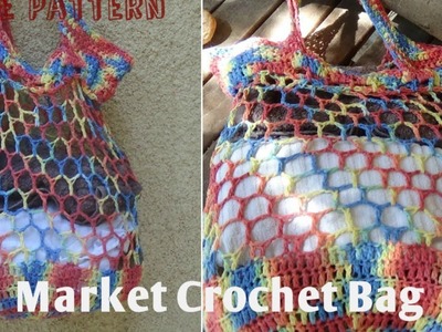 Market Crochet Bag! Easy pattern !