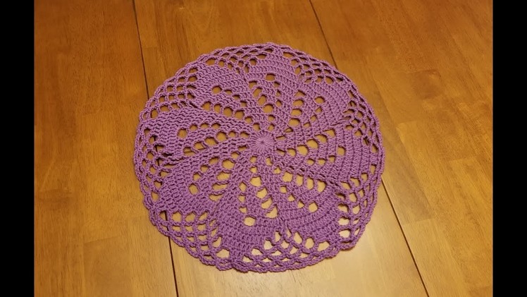 Part 3 - The Twirling Flower Doily Crochet Tutorial!