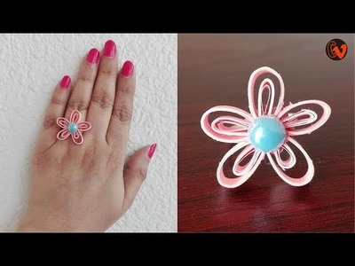 Quilling Rings. how to make paper quilling rings. Quilling Jewelry Tutorial. Paper quilling art