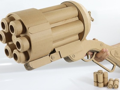 Amazing Big Baby Gun | How To Make Cardboard Gun Shoots