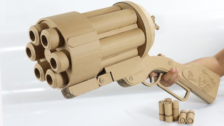 Amazing Big Baby Gun | How To Make Cardboard Gun Shoots