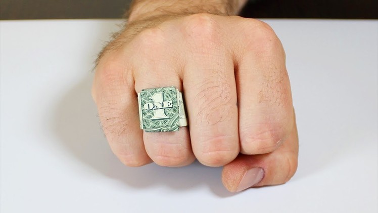 DIY How to Make Dollar Ring