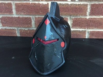 Easy How To Make The Black Knight Helmet From Fortnite For Kids