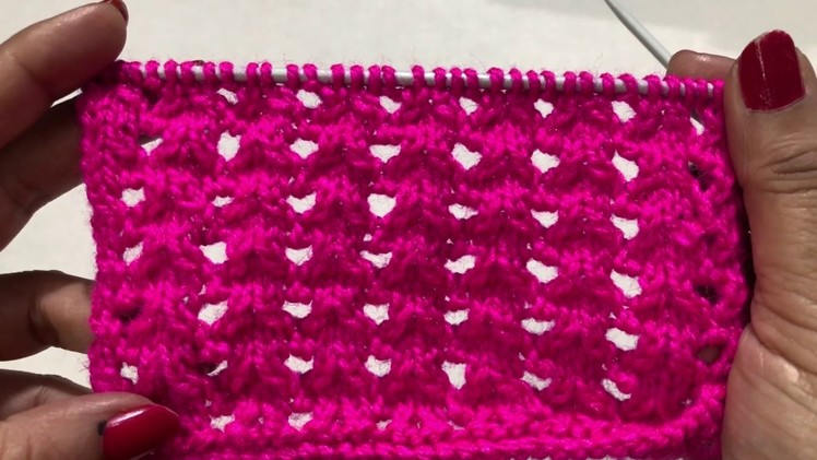 Easy knitting design