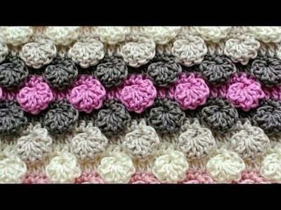 आसान Easy little flower knitting pattern hindi (English subtitles).new knitting 2018. design no 84
