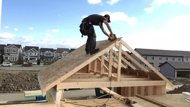 How to build a small roof