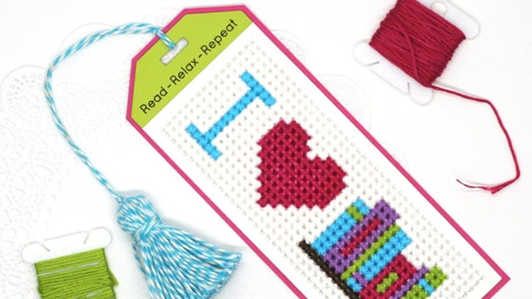 How to Create a Bookmark Tassel for the Cross-Stitch Bookmark Die-namics