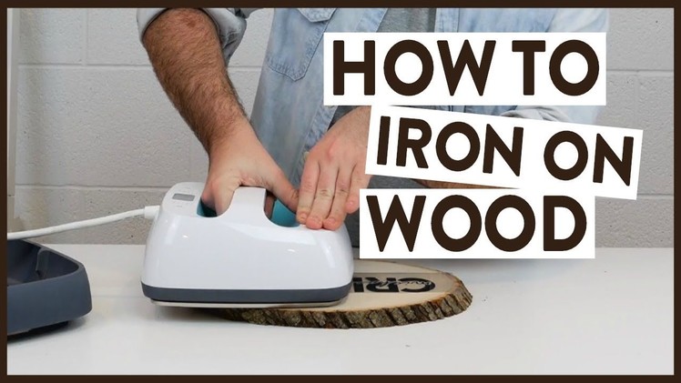 How To Iron On Wood | HTV on Wood