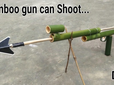 How to make a Bamboo gun that can real shoot.