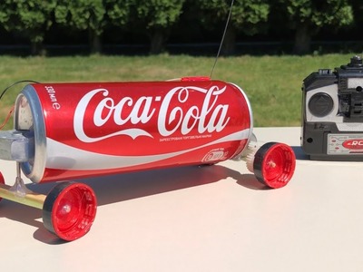 How to Make a RC Coca Cola Car - Powered Car