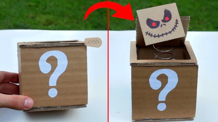 How to Make Box With a Surprise | Jack in the Box | How to Make Magix Box