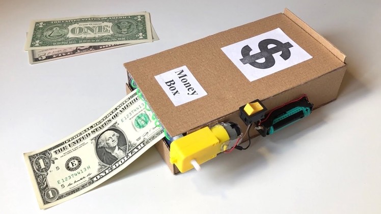 How to Make Electric Saving Money Box