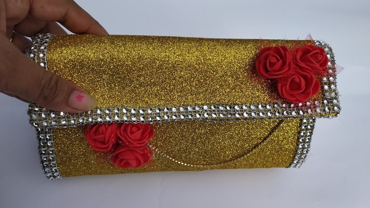 How to make hand purse or clutch bag