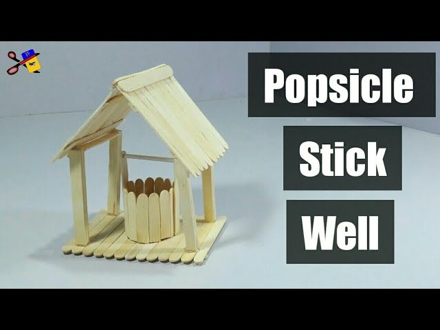 How To Make Icecream Stick Well | Best Out Of Waste | Art And Craft Ideas | Popsicle Stick Craft