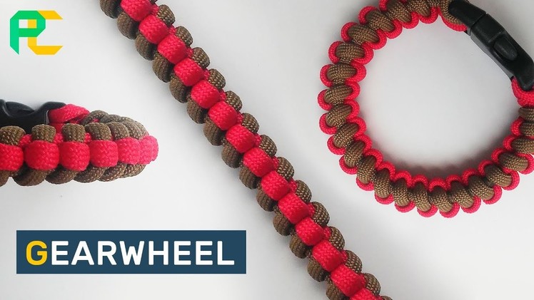 How to make Paracord Bracelet Gearwheel
