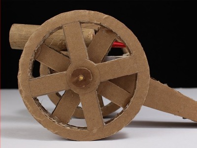 How to Make Powerful Cannon from Cardboard