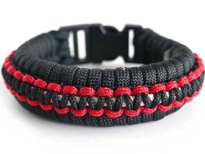 How to Make the Fishtail Cobra Knot Accent Paracord Bracelet Tutorial