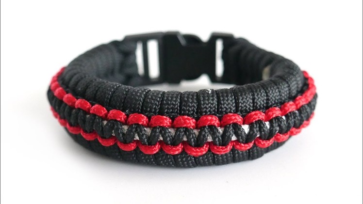 How to Make the Fishtail Cobra Knot Accent Paracord Bracelet Tutorial