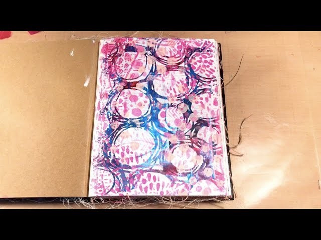 How to re-work an Art Journal Page
