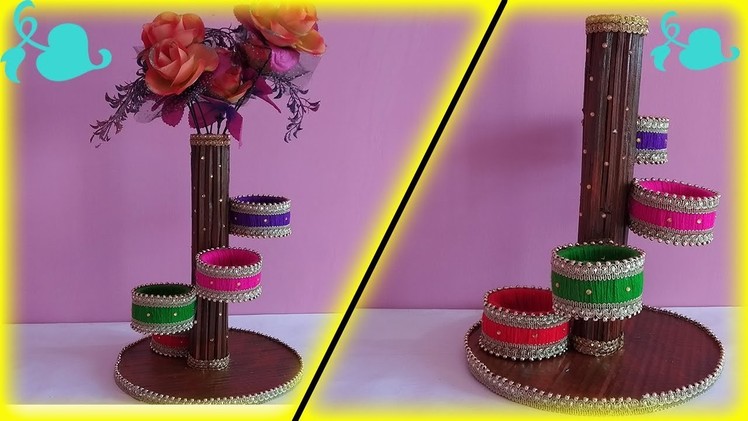 How to reuse old Bangles and Broom at home | Best out of waste | DIY art and crafts ideas