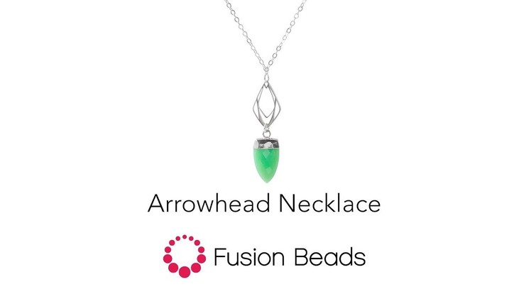 Learn how to create the Arrowhead Necklace by Fusion Beads