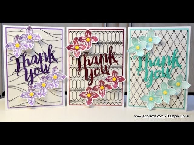 No.398  - HOW TO. . .Heat Embossing Die-cuts - UK Stampin' Up! Independent Demonstrator