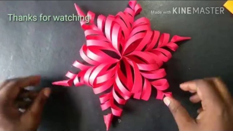 Paper Flower,  How to Make a Paper Flowers, কাগজ দিয়ে ফুল বানানো শিখুন- Hand Art