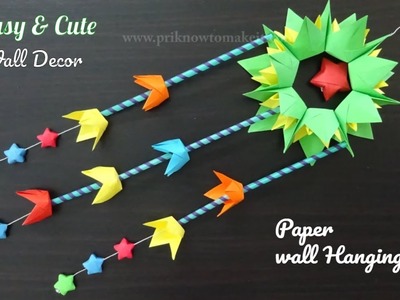 Paper wall hanging || How I folded that Tulip - Detailed video, Origami wall decor