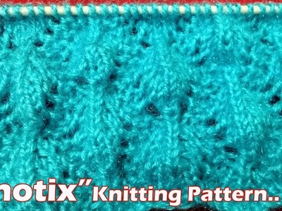 "Snotix" Knitting pattern Design  2018
