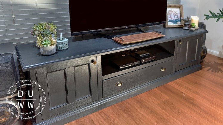 Upcycling.remodelling old furniture - How to. #1-TV unit