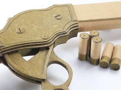 Amazing M1887 Gun | How To Make Cardboard Gun Shoots