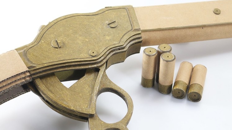 Amazing M1887 Gun | How To Make Cardboard Gun Shoots