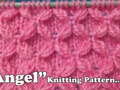 Angel  Beautiful Knitting pattern Design 2018