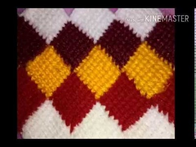 Crochet bedsheet.cushion cover.puja aasan