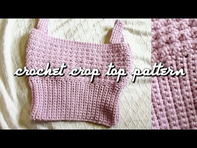 Crochet Crop Top Pattern