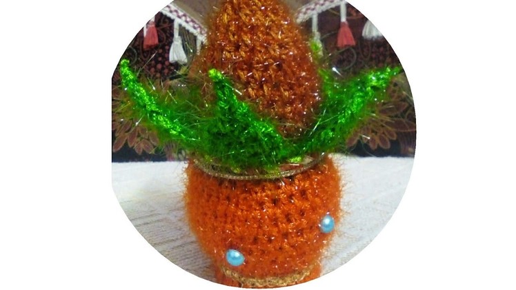 Crochet kalash leaf