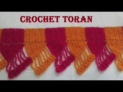 Crochet Toran Pattern | Vinkam | Hindi| Wool Wall.Door Hanging Toran| तोरण| Lokar Toran| Toran Ideas