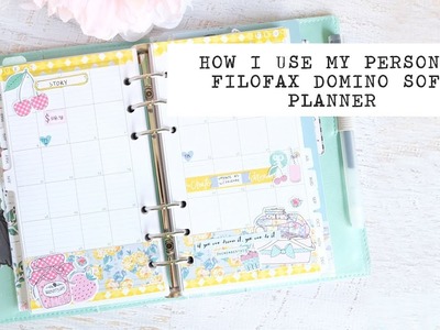 How I use my personal Filofax Domino Soft planner