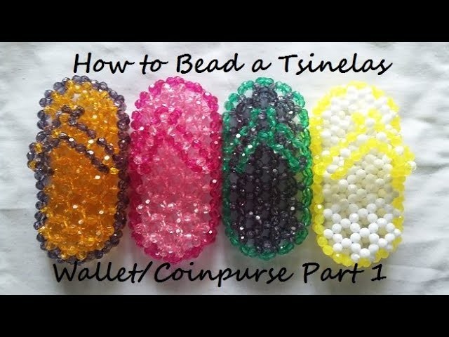 How to Bead a Tsinelas Wallet.Coinpurse Part 1