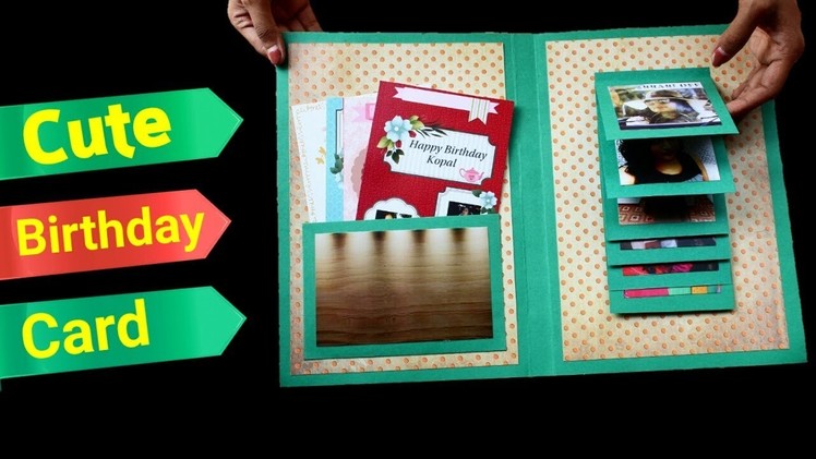 How to make a Birthday PhotoCard | Easy Handmade Birthday Card | Friendship Day Card |