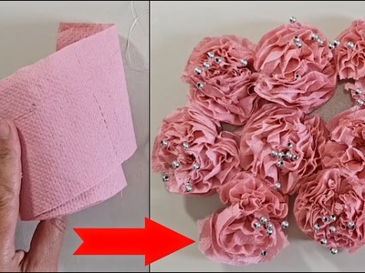 How to Make a Toilet Paper Rose (Very Easy)