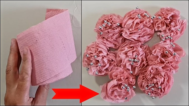 How to Make a Toilet Paper Rose (Very Easy)