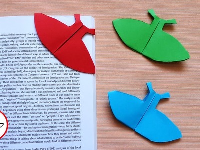 How to make bookmarks : Dress bookmark DIY | Bookmark ideas with paper | How to make paper dress