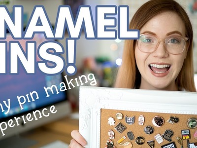 How to make enamel pins: MY PIN MAKING EXPERIENCE!