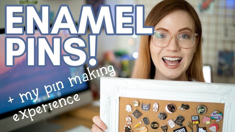 How to make enamel pins: MY PIN MAKING EXPERIENCE!