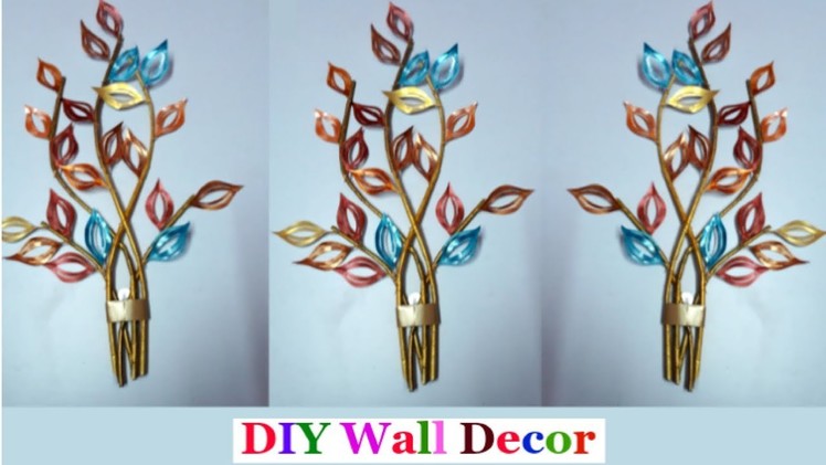 How to make Newspaper.paper Wall Decor at home |DIY-Wall.room Decoration idea| Newspaper.paper Craft