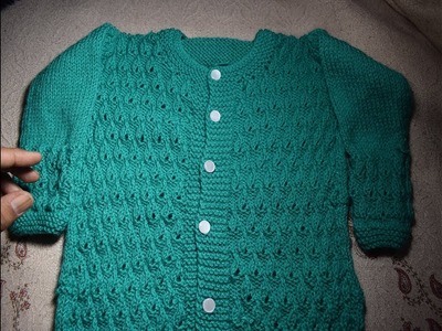 Knitting design for Baby Sweater 25[Hindi]