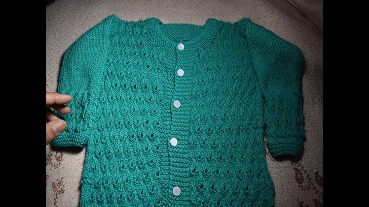Knitting design for Baby Sweater 25[Hindi]